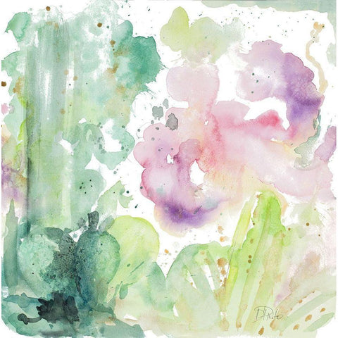 Modern Desert White Modern Wood Framed Art Print by Pinto, Patricia