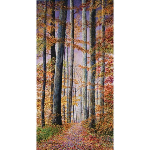 Watercolor Sky White Modern Wood Framed Art Print by Redding, James