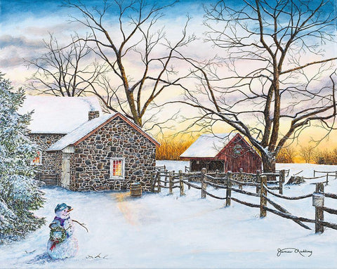 Mr.Twiggs White Modern Wood Framed Art Print with Double Matting by Redding, James