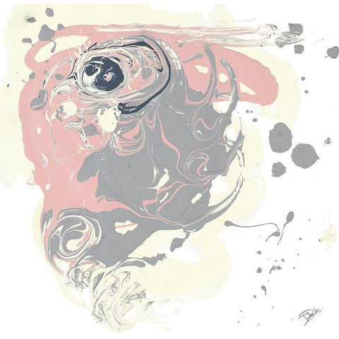 Magic Square White Modern Wood Framed Art Print by Pinto, Patricia