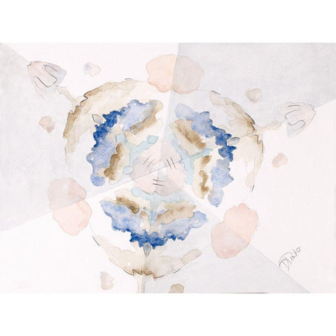 The Secret White Modern Wood Framed Art Print by Pinto, Patricia