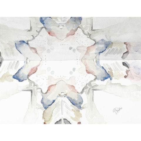 Heaven White Modern Wood Framed Art Print by Pinto, Patricia