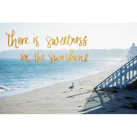 Sweetness in the Sunshine Gold Ornate Wood Framed Art Print with Double Matting by Stewart, Wil