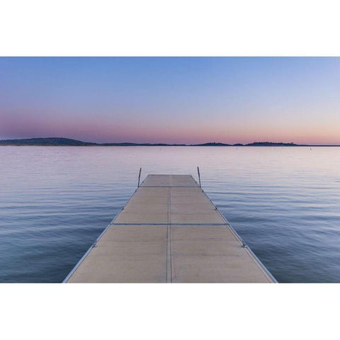 Sweet Silence Black Modern Wood Framed Art Print with Double Matting by Stewart, Wil