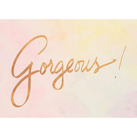 Gorgeous Black Modern Wood Framed Art Print with Double Matting by Ritter, Gina