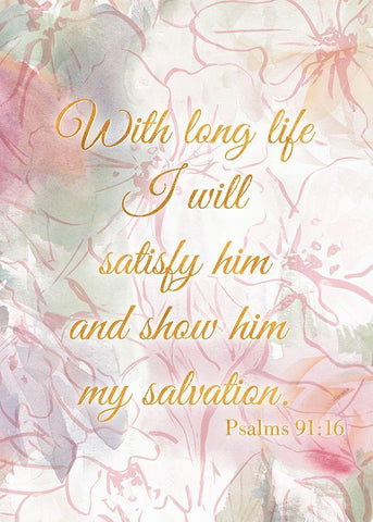 My Salvation White Modern Wood Framed Art Print with Double Matting by Loreth, Lanie