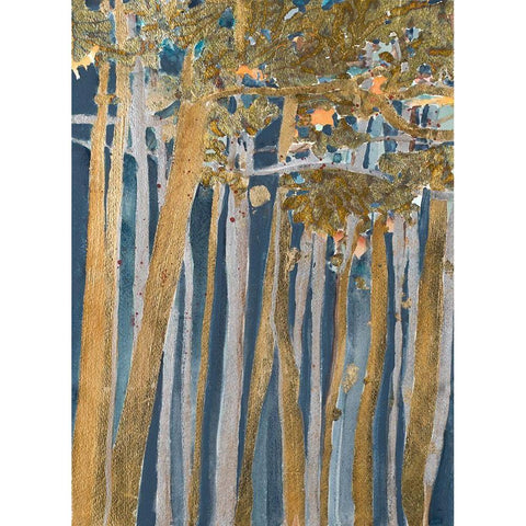 Exotic Forest White Modern Wood Framed Art Print by Pinto, Patricia