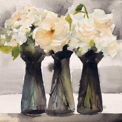 From the Greenhouse Black Modern Wood Framed Art Print with Double Matting by Loreth, Lanie