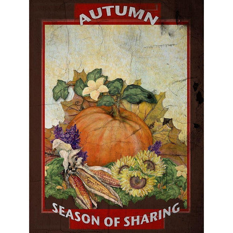 Sharing is Caring III Black Modern Wood Framed Art Print with Double Matting by Diannart