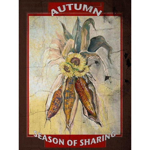 Sharing is Caring I Black Modern Wood Framed Art Print with Double Matting by Diannart