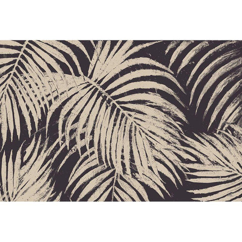 Windy Beige Palmas White Modern Wood Framed Art Print by Pinto, Patricia