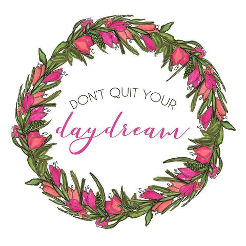 Daydream Inspiration Gold Ornate Wood Framed Art Print with Double Matting by Torres, Melanie