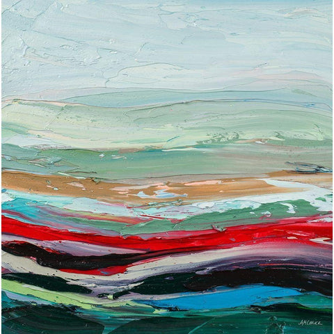 Drift Away Black Modern Wood Framed Art Print by Coolick, Ann Marie