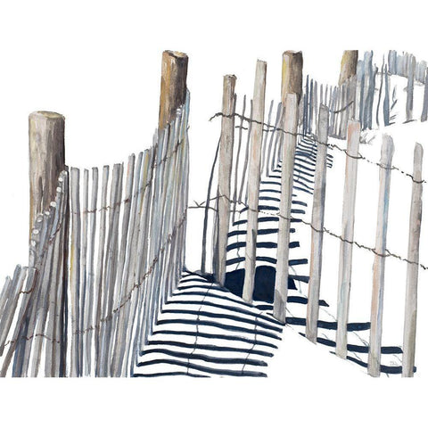 Shadows Of Paradise Black Modern Wood Framed Art Print with Double Matting by Pinto, Patricia