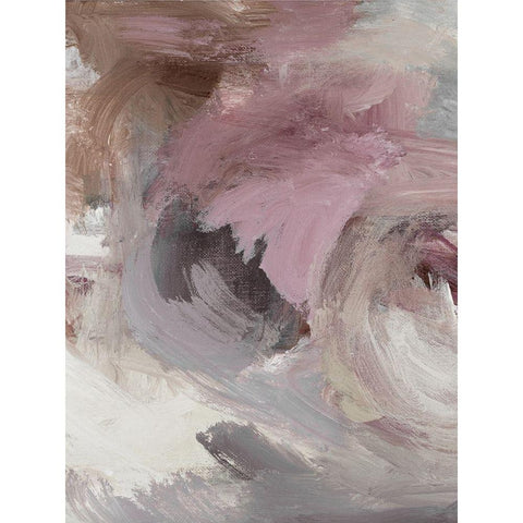 Rosewood I White Modern Wood Framed Art Print by Loreth, Lanie