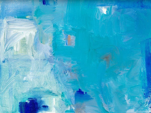 Hidden Moon Black Ornate Wood Framed Art Print with Double Matting by Loreth, Lanie