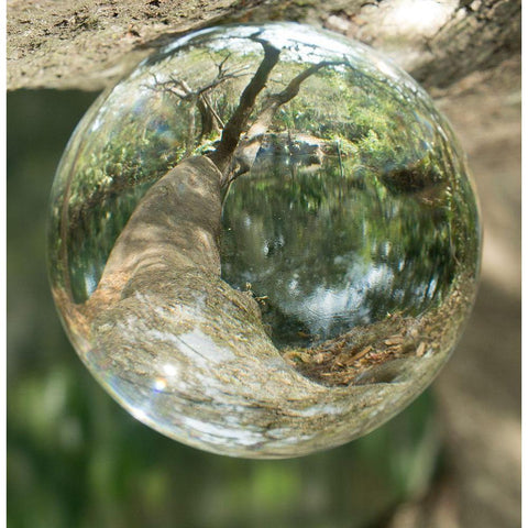 Nature Droplets White Modern Wood Framed Art Print by ODell, Debbie
