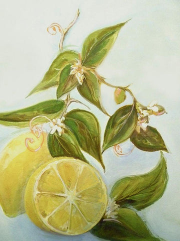 Pucker Up I White Modern Wood Framed Art Print with Double Matting by Diannart