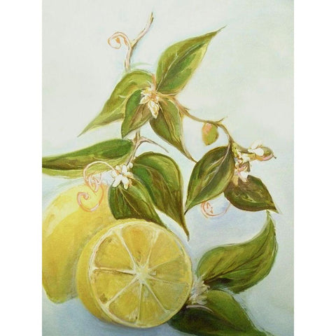 Pucker Up I White Modern Wood Framed Art Print by Diannart