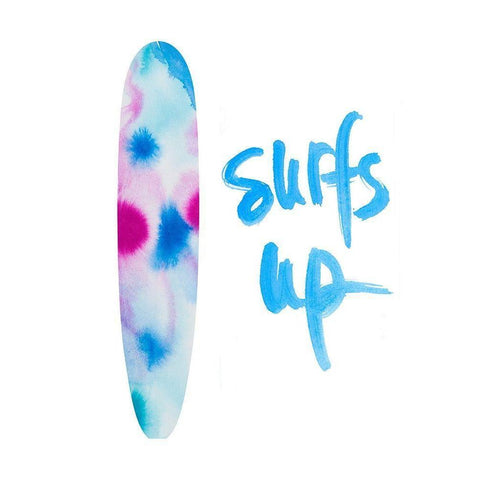Surfs Up Gold Ornate Wood Framed Art Print with Double Matting by Bryant, Susan