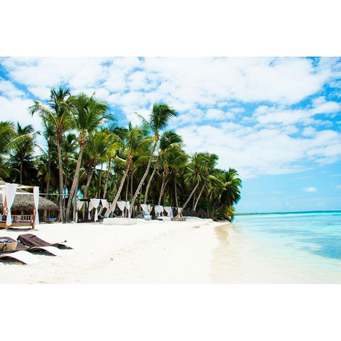 Baja Breezes White Modern Wood Framed Art Print by Navas, Emily