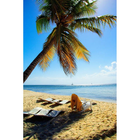 Sunset Views Black Modern Wood Framed Art Print with Double Matting by Navas, Emily