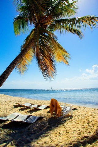 Sunset Views White Modern Wood Framed Art Print with Double Matting by Navas, Emily