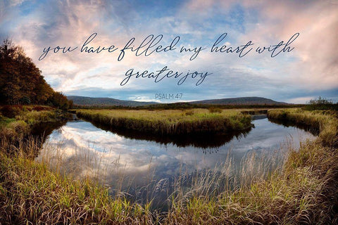 A Greater Joy White Modern Wood Framed Art Print with Double Matting by Amos, Andy