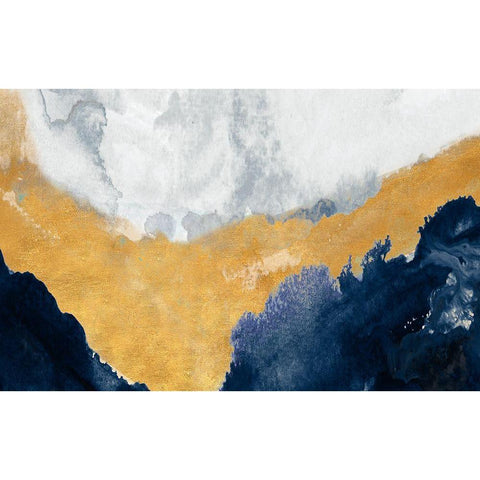 The Study Below Black Modern Wood Framed Art Print with Double Matting by Danelle, B.