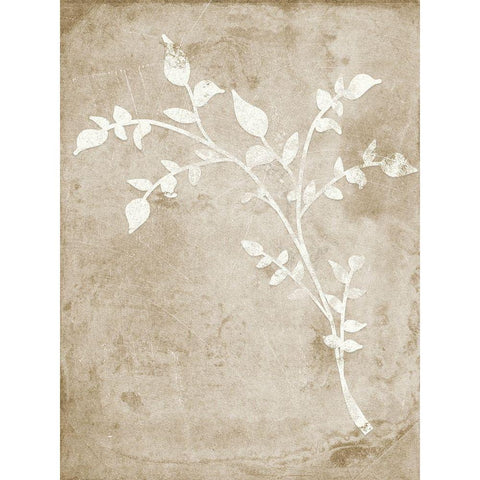 Rustic Floral I Gold Ornate Wood Framed Art Print with Double Matting by Quach, Anna