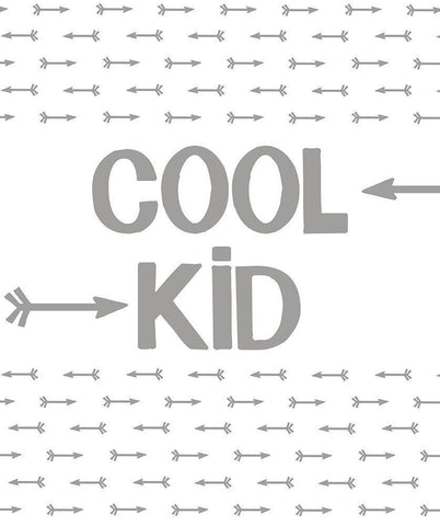 Cool Kid Black Ornate Wood Framed Art Print with Double Matting by Quach, Anna