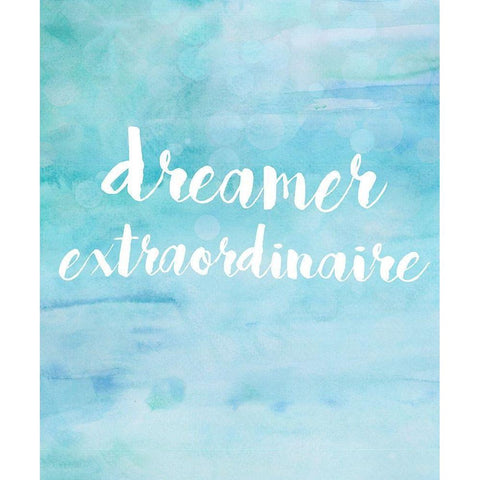 Dreamer Extraordinaire Gold Ornate Wood Framed Art Print with Double Matting by Quach, Anna