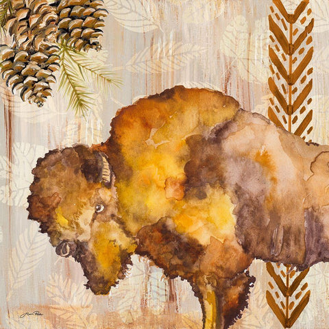 Nature Trails III White Modern Wood Framed Art Print by Ritter, Gina