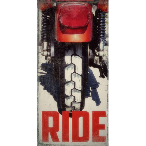 Ride Gold Ornate Wood Framed Art Print with Double Matting by Wilson, Kali