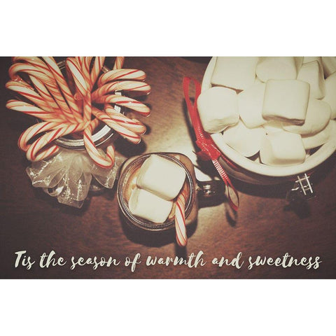 Season of Warmth and Sweetness Black Modern Wood Framed Art Print with Double Matting by Wilson, Kali