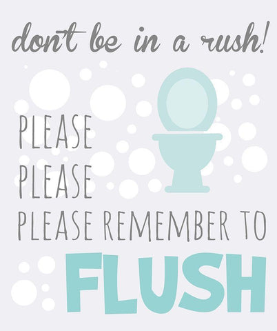 Dont Be in a Rush White Modern Wood Framed Art Print with Double Matting by Quach, Anna