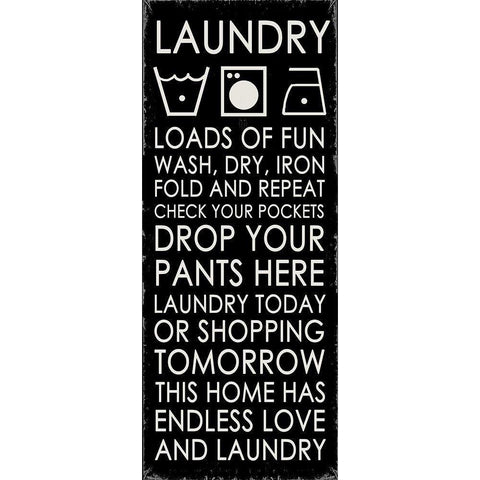 Laundry Gold Ornate Wood Framed Art Print with Double Matting by Quach, Anna