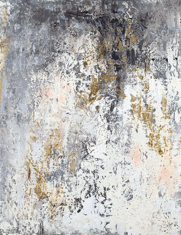 Rainy Day Black Ornate Wood Framed Art Print with Double Matting by Pinto, Patricia