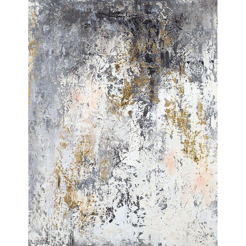 Rainy Day White Modern Wood Framed Art Print by Pinto, Patricia