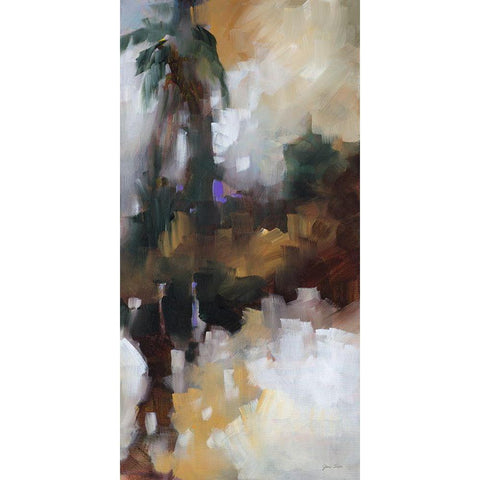 Remembrance I Black Modern Wood Framed Art Print by Slivka, Jane