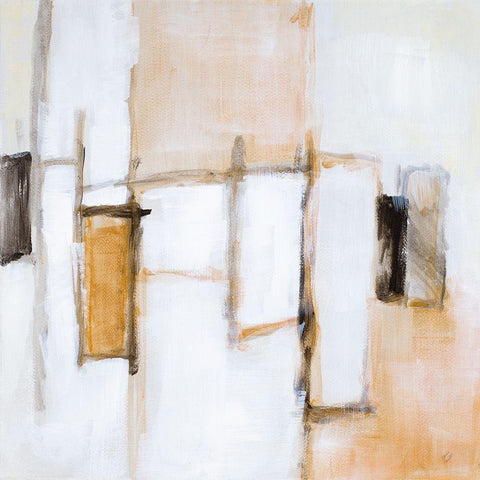 Friday Afternoon I White Modern Wood Framed Art Print by Loreth, Lanie