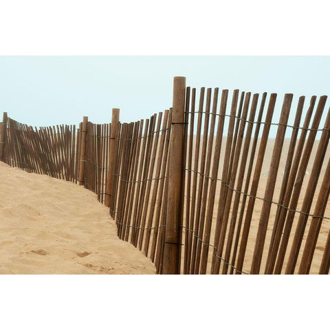 Beach Views Black Modern Wood Framed Art Print by Bill Carson Photography