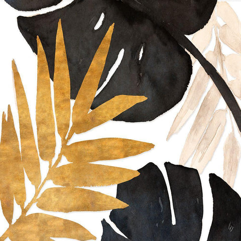 Modern Tropics II White Modern Wood Framed Art Print by Loreth, Lanie