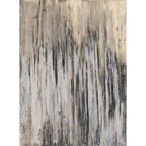 Downtown Blizzard I Black Modern Wood Framed Art Print by Gonzalez, Roberto