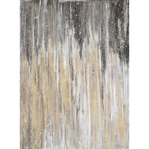 Downtown Blizzard II Black Modern Wood Framed Art Print by Gonzalez, Roberto