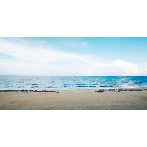 Calm and Still Black Modern Wood Framed Art Print with Double Matting by Bill Carson Photography