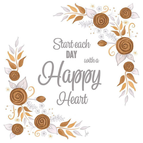 Harvest Floral II Black Ornate Wood Framed Art Print with Double Matting by Metz, Andi