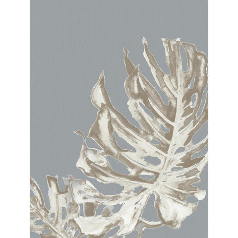 La Naturaleza on Gray I Black Modern Wood Framed Art Print with Double Matting by Pinto, Patricia