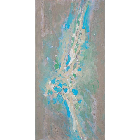 Neutral Tierra II Black Modern Wood Framed Art Print by Pattinian, Merri