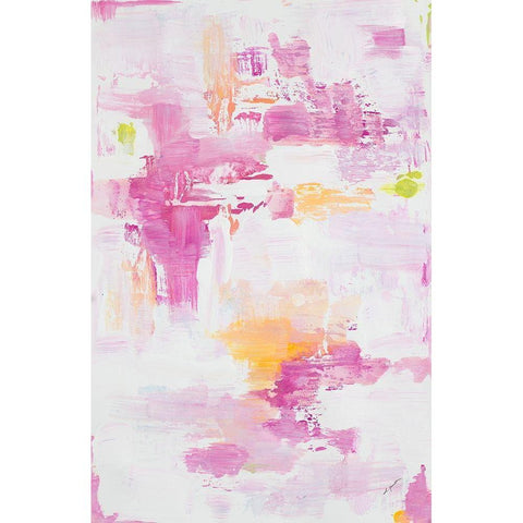 Urban Blush II White Modern Wood Framed Art Print by Hewitt, L.